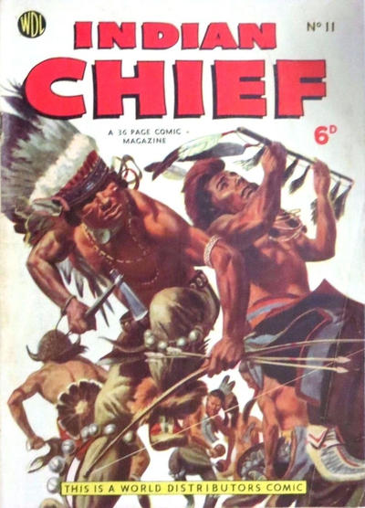 Cover for Indian Chief (World Distributors, 1953 series) #11