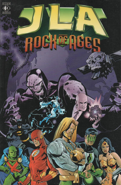 Cover for JLA: Rock of Ages (Titan, 1998 series) 