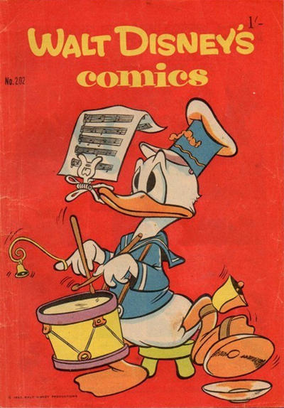 Cover for Walt Disney's Comics (W. G. Publications; Wogan Publications, 1946 series) #202