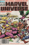Cover for The Official Handbook of the Marvel Universe Deluxe Edition (Marvel, 1985 series) #1 [Canadian]