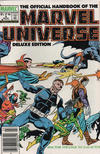 Cover for The Official Handbook of the Marvel Universe Deluxe Edition (Marvel, 1985 series) #4 [Canadian]