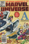 Cover for The Official Handbook of the Marvel Universe (Marvel, 1983 series) #1 [Canadian]