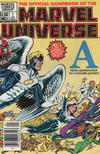 Cover for The Official Handbook of the Marvel Universe (Marvel, 1983 series) #1 [Newsstand]