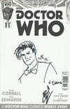 Cover for Doctor Who Event 2015: The Four Doctors (Titan, 2015 series) #1 [Blank Sketch Cover]