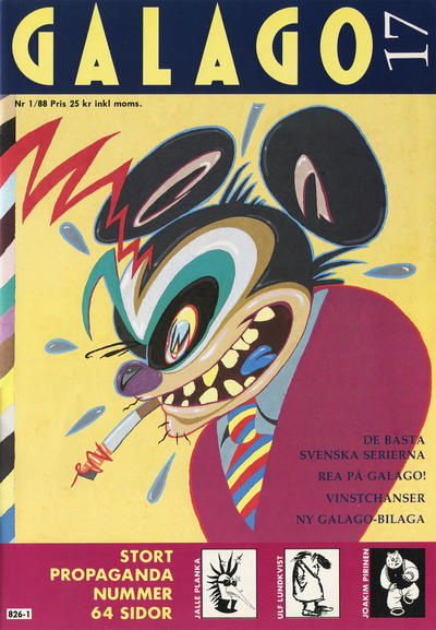 Cover for Galago (Atlantic Förlags AB; Tago, 1980 series) #17