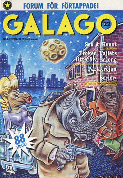 Cover for Galago (Atlantic Förlags AB; Tago, 1980 series) #22