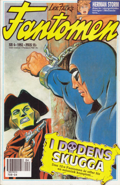 Cover for Fantomen (Semic, 1958 series) #4/1992