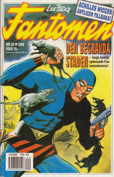 Cover for Fantomen (Semic, 1958 series) #20/1992