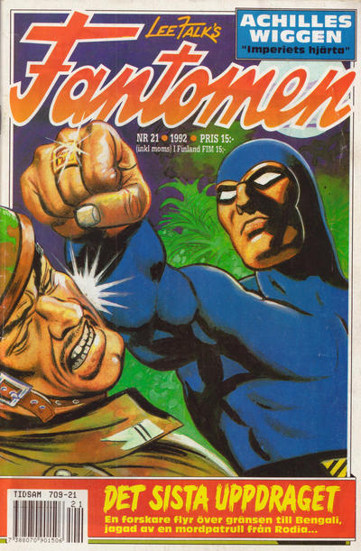 Cover for Fantomen (Semic, 1958 series) #21/1992
