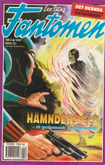 Cover for Fantomen (Semic, 1958 series) #2/1993