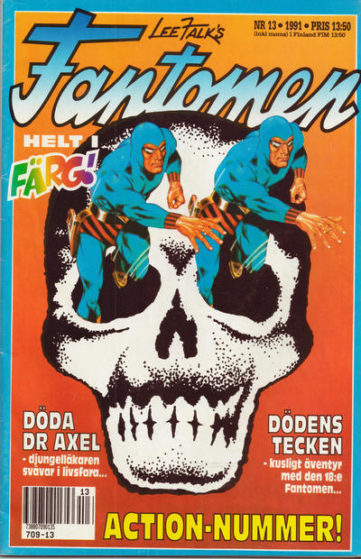 Cover for Fantomen (Semic, 1958 series) #13/1991