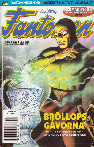 Cover for Fantomen (Semic, 1958 series) #12/1995