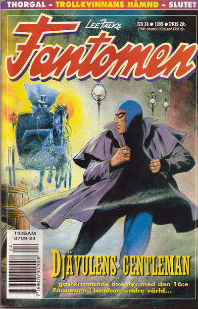 Cover for Fantomen (Semic, 1958 series) #24/1995