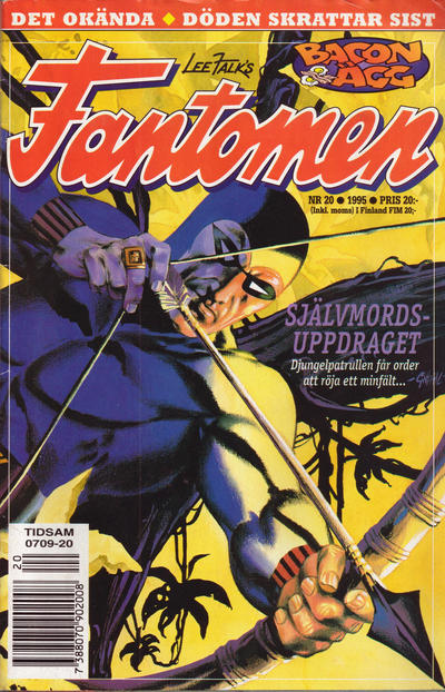 Cover for Fantomen (Semic, 1958 series) #20/1995