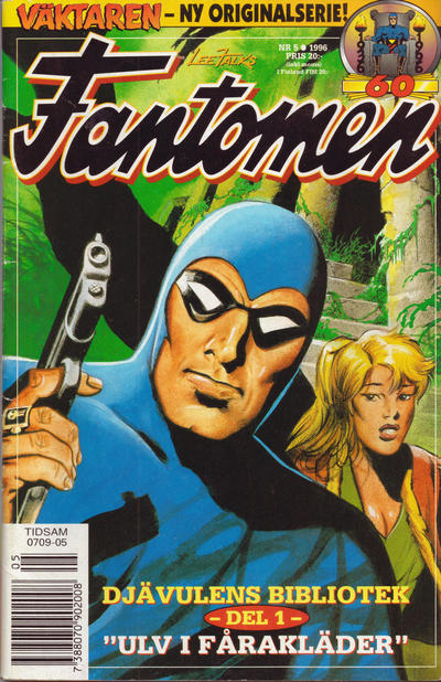 Cover for Fantomen (Semic, 1958 series) #5/1996