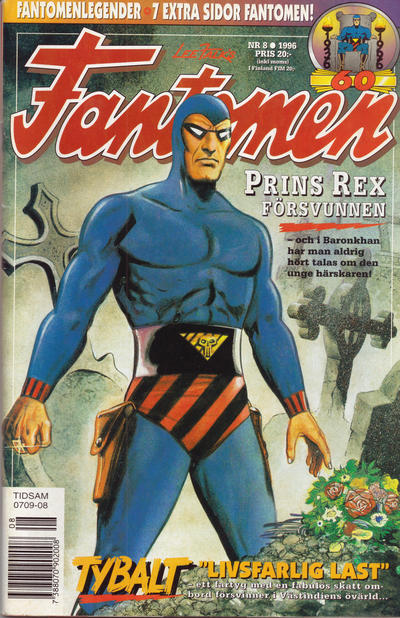 Cover for Fantomen (Semic, 1958 series) #8/1996
