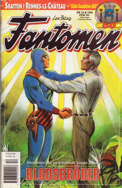 Cover for Fantomen (Semic, 1958 series) #12/1996