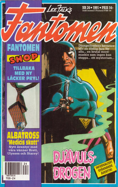 Cover for Fantomen (Semic, 1958 series) #24/1991