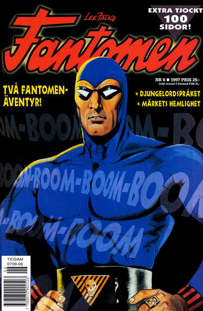 Cover for Fantomen (Semic, 1958 series) #6/1997