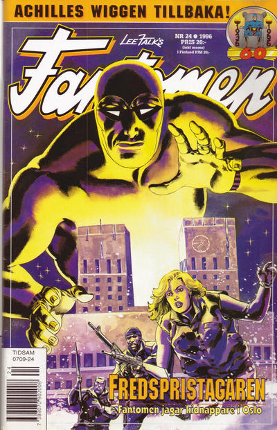 Cover for Fantomen (Semic, 1958 series) #24/1996