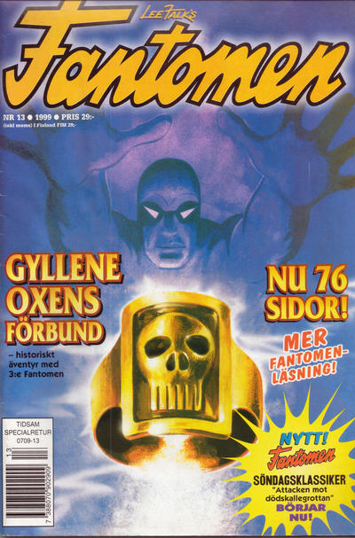 Cover for Fantomen (Egmont, 1997 series) #13/1999
