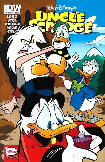 Cover for Uncle Scrooge (IDW, 2015 series) #10 / 414 [Cover A]