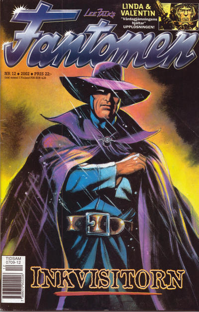 Cover for Fantomen (Egmont, 1997 series) #12/2002