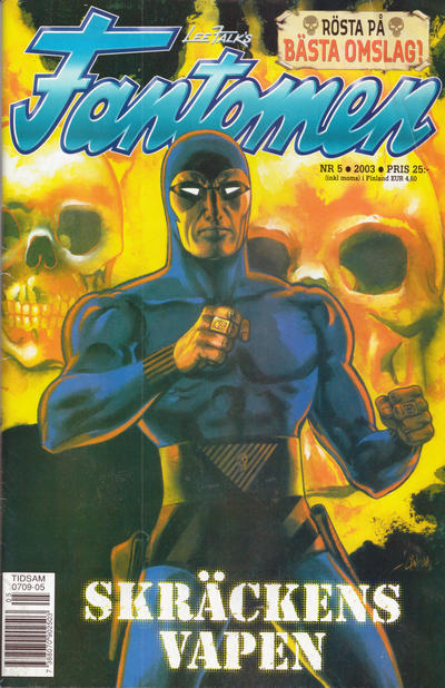 Cover for Fantomen (Egmont, 1997 series) #5/2003