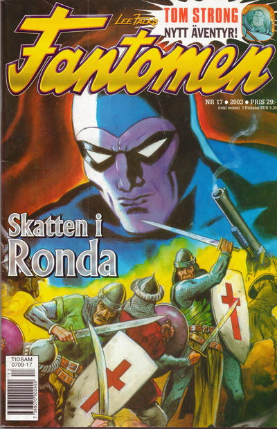 Cover for Fantomen (Egmont, 1997 series) #17/2003