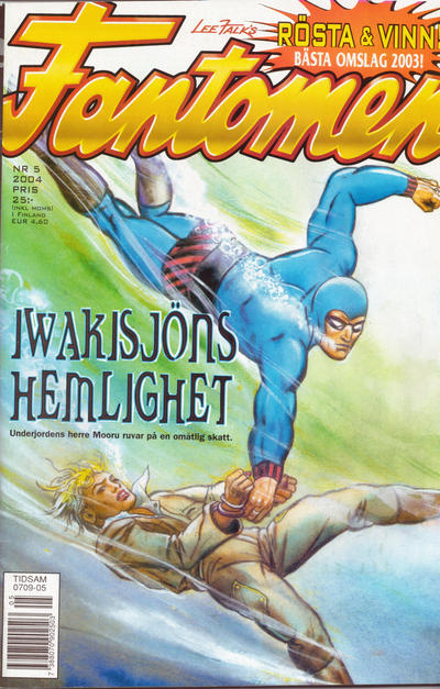 Cover for Fantomen (Egmont, 1997 series) #5/2004