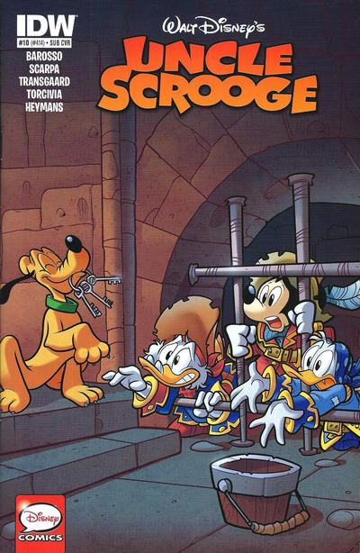 Cover for Uncle Scrooge (IDW, 2015 series) #10 / 414 [Cover B]