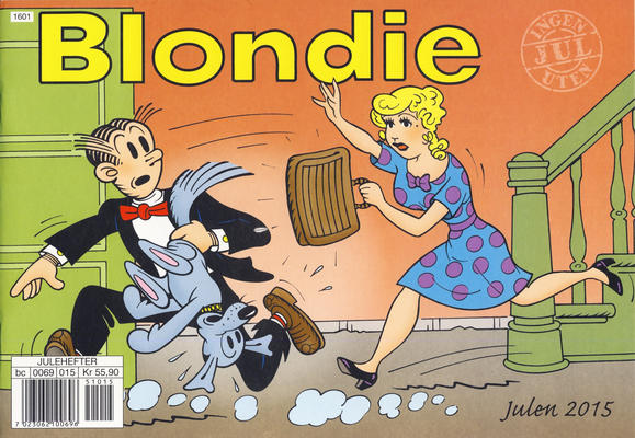 Cover for Blondie (Hjemmet / Egmont, 1941 series) #2015