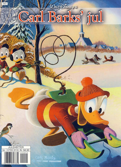 Cover for Carl Barks' jul (Hjemmet / Egmont, 2005 series) #2015