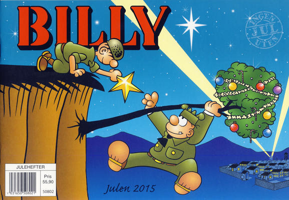 Cover for Billy julehefte (Hjemmet / Egmont, 1970 series) #2015 [Bokhandelutgave]