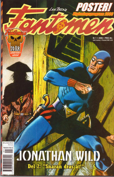 Cover for Fantomen (Egmont, 1997 series) #1/2006