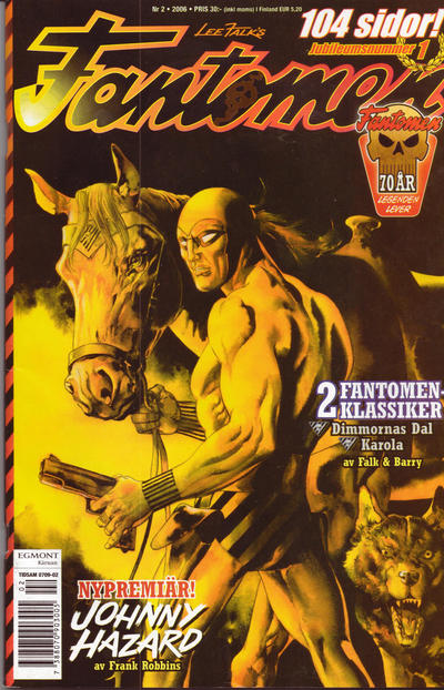 Cover for Fantomen (Egmont, 1997 series) #2/2006
