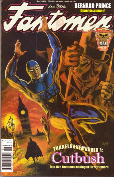 Cover for Fantomen (Egmont, 1997 series) #8/2006