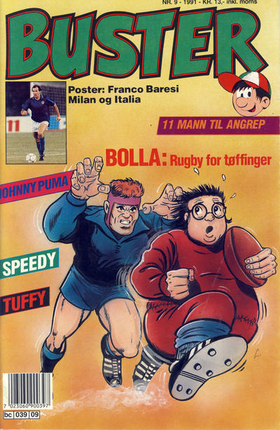Cover for Buster (Semic, 1984 series) #9/1991
