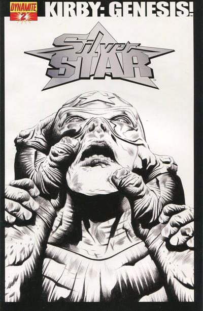 Cover for Kirby: Genesis - Silver Star (Dynamite Entertainment, 2011 series) #2 ["Black & White" Retailer Incentive]