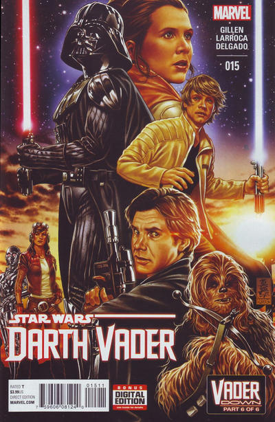 Cover for Darth Vader (Marvel, 2015 series) #15