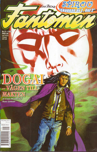 Cover for Fantomen (Egmont, 1997 series) #21/2007