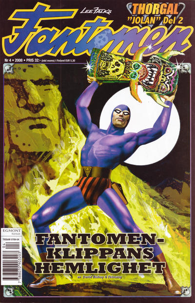 Cover for Fantomen (Egmont, 1997 series) #4/2008