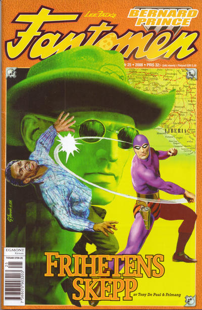 Cover for Fantomen (Egmont, 1997 series) #25/2008