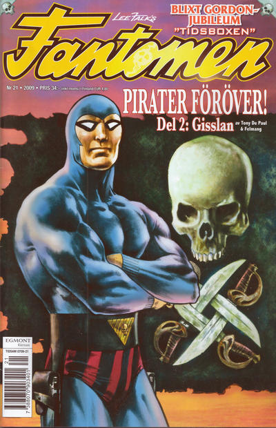 Cover for Fantomen (Egmont, 1997 series) #21/2009
