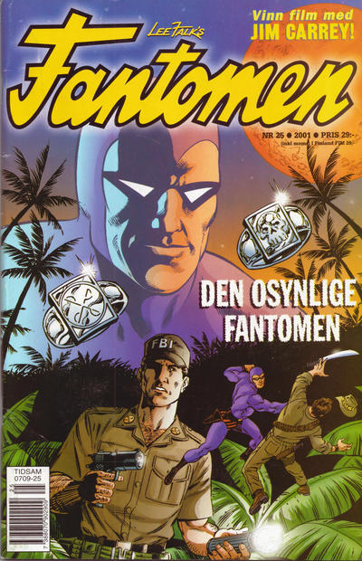 Cover for Fantomen (Egmont, 1997 series) #25/2001