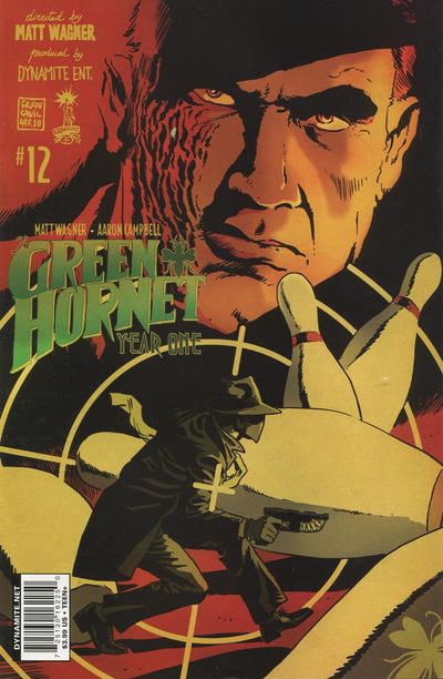 Cover for Green Hornet: Year One (Dynamite Entertainment, 2010 series) #12 [Francesco Francavilla chase cover]