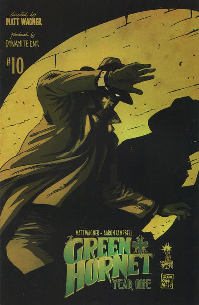 Cover for Green Hornet: Year One (Dynamite Entertainment, 2010 series) #10 [Francesco Francavilla Chase Cover (1-in-10)]
