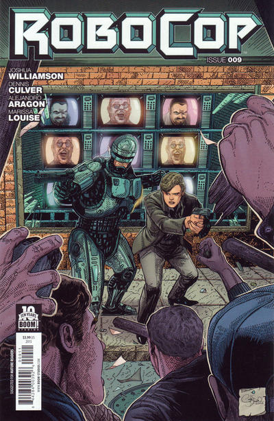 Cover for Robocop (Boom! Studios, 2014 series) #9