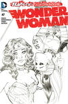 Cover for Wonder Woman (DC, 2011 series) #47 [Harley Quinn Little Black Book Amanda Conner Sketch Cover]