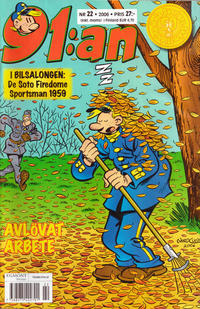 Cover Thumbnail for 91:an (Egmont, 1997 series) #22/2006